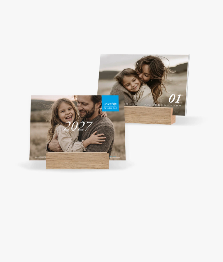 Tischkalender We are Family · UNICEF