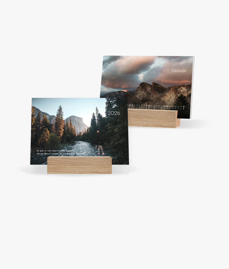 Tischkalender Landscapes