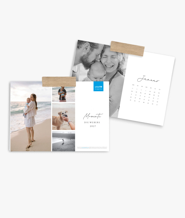 Wandkalender Heartfelt · UNICEF