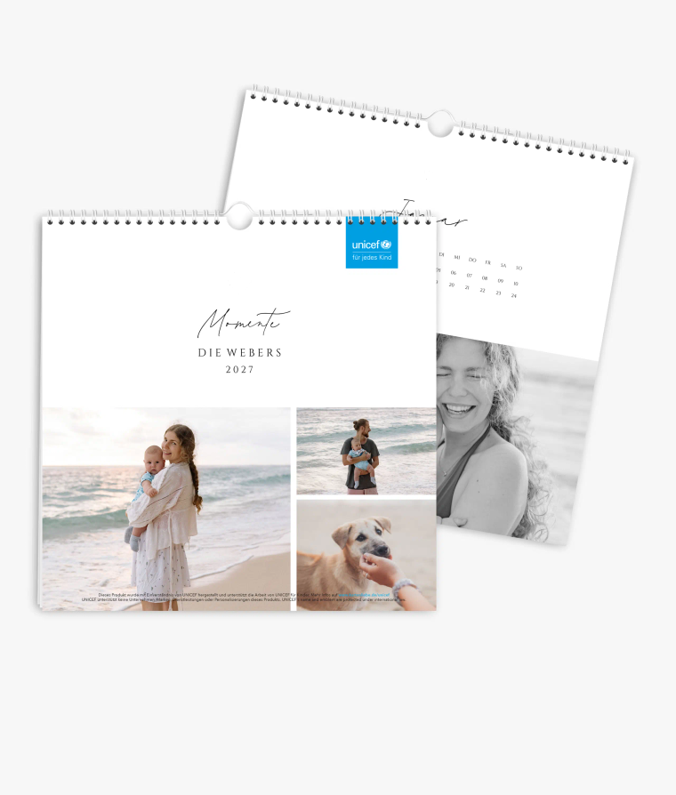 Wandkalender Heartfelt · UNICEF