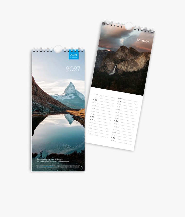 Küchenkalender Landscapes · UNICEF