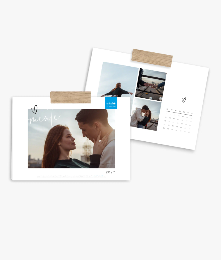 Wandkalender Sweetheart · UNICEF