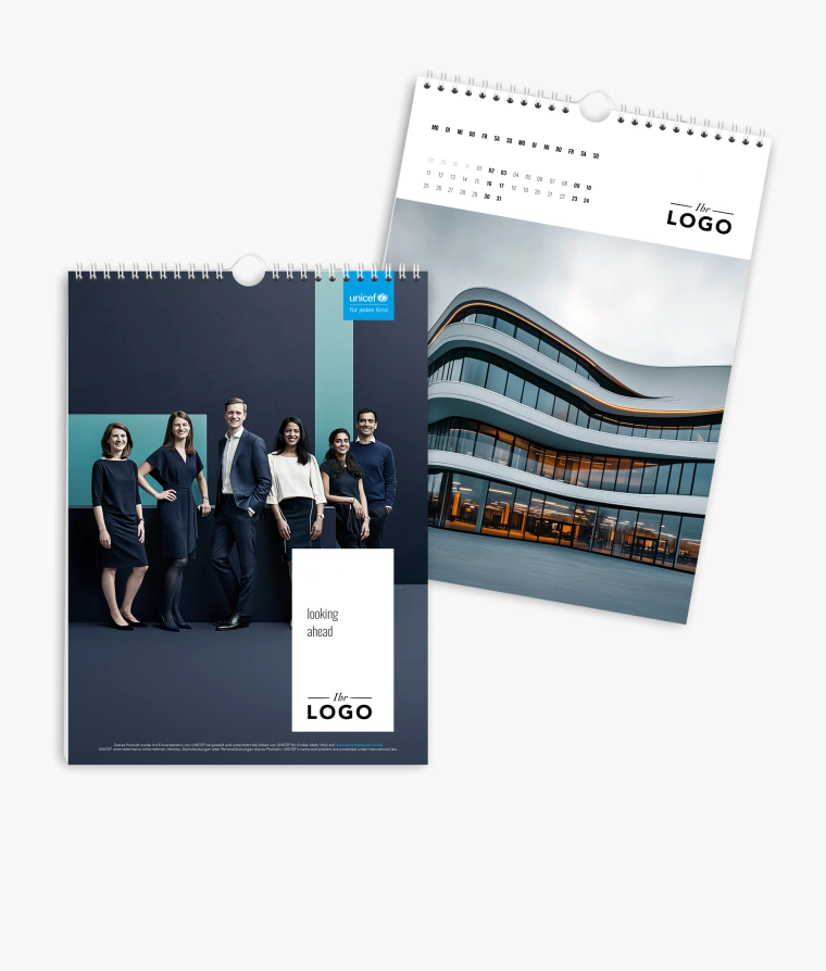 Wandkalender Black and White · Geschäftlich · UNICEF