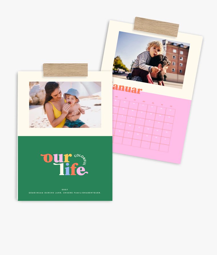 Wandkalender Colorful Life