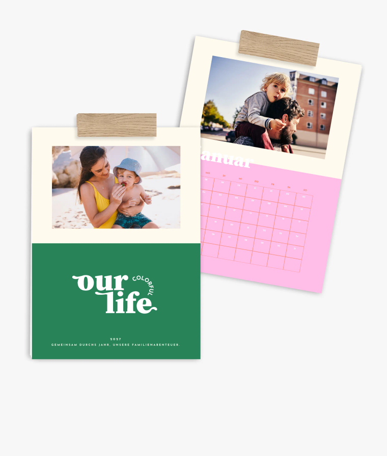 Wandkalender Colorful Life