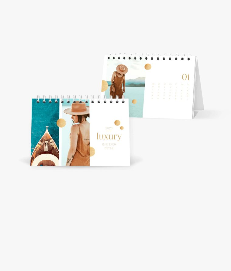 Tischkalender Luxury