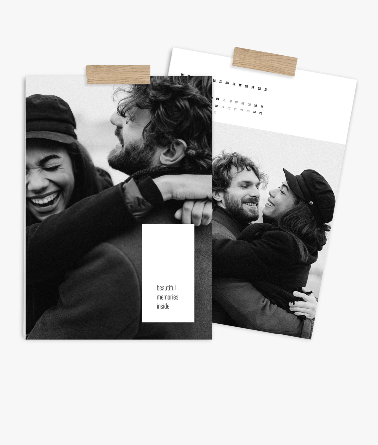 Wandkalender Black and White