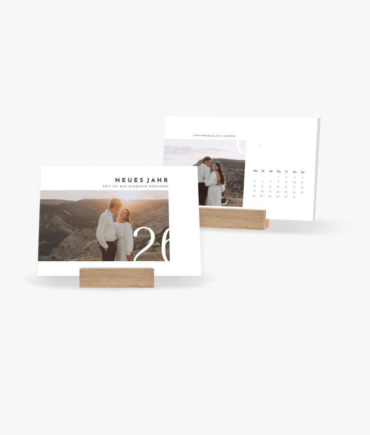 Tischkalender Zeitlos
