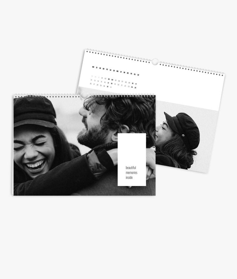 Wandkalender Black and White