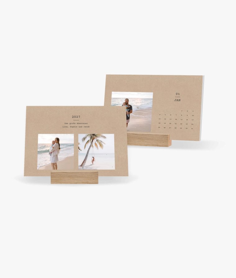 Tischkalender Clean Crafty