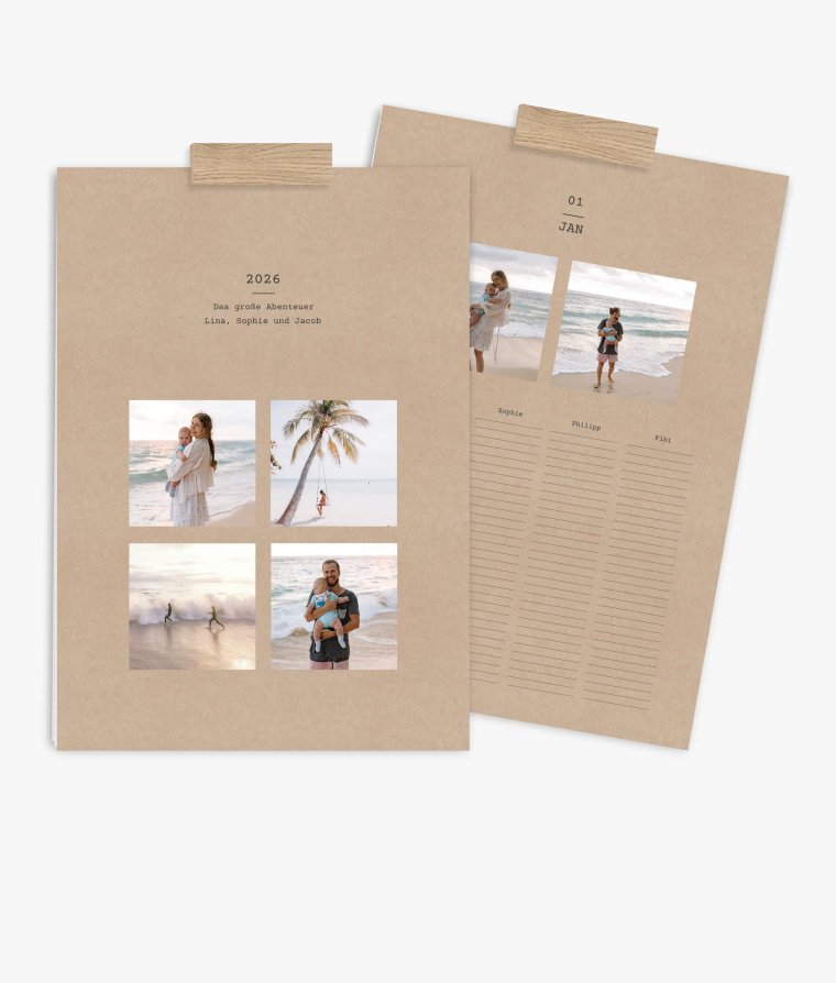 Familienplaner Clean Crafty