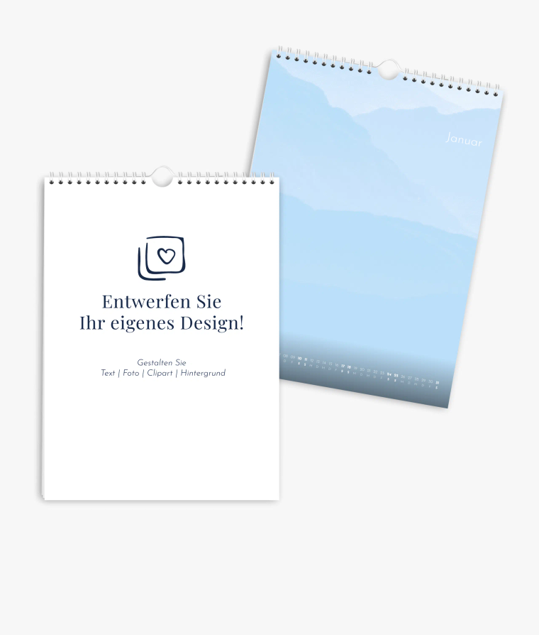 Wandkalender Dezent