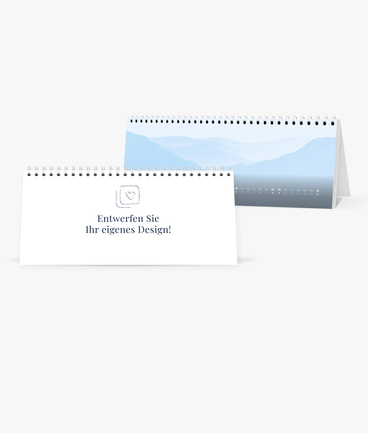 Tischkalender Dezent