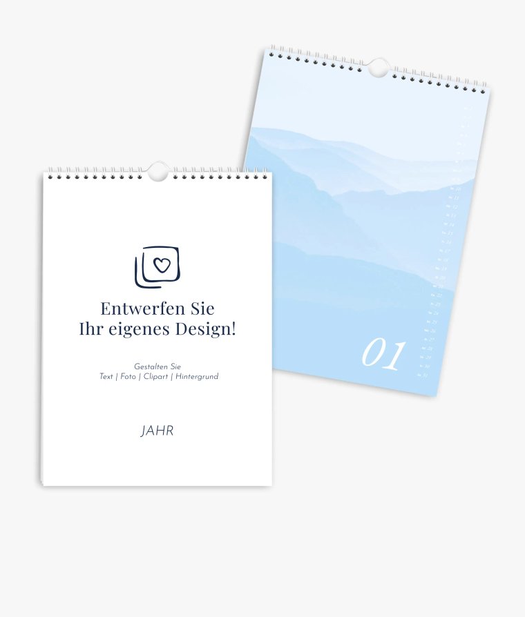 Wandkalender Schlicht