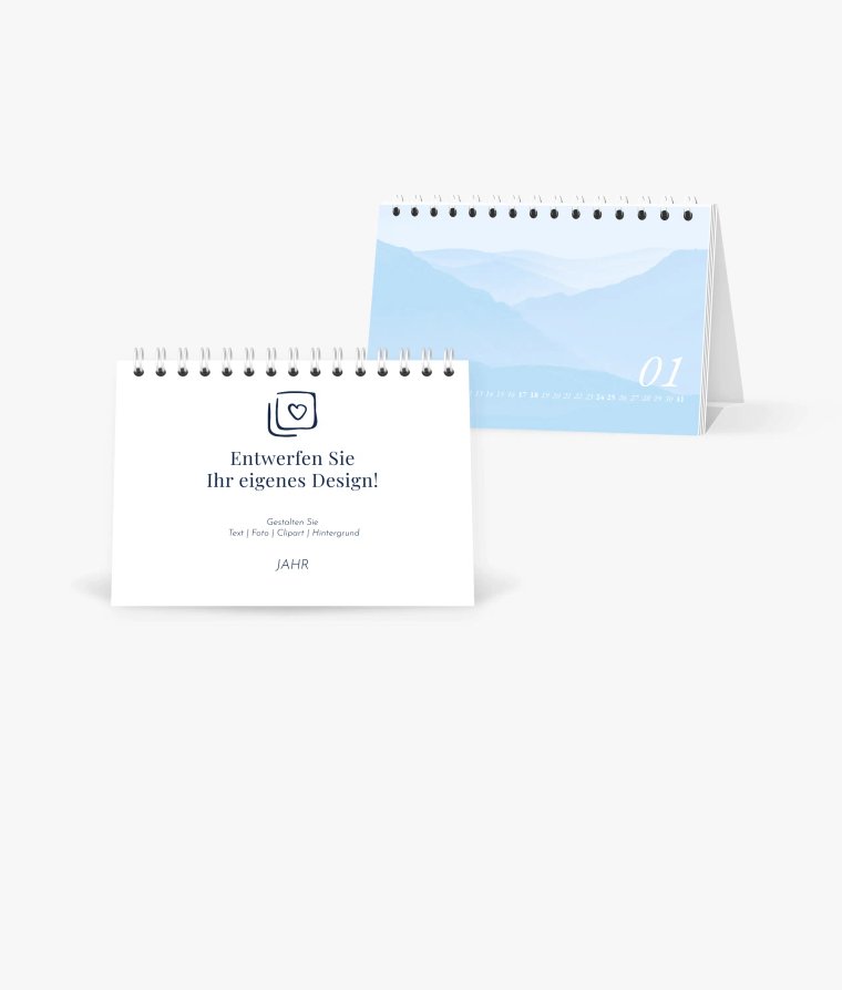 Tischkalender Schlicht