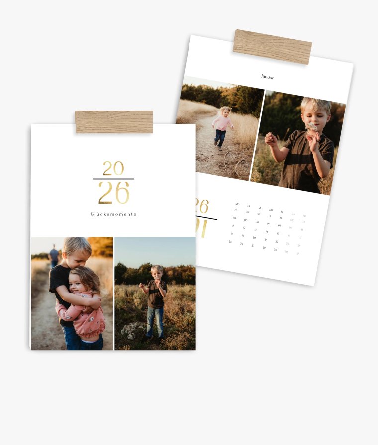 Wandkalender Goldene Zahl