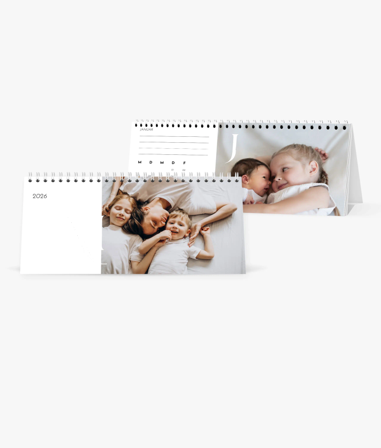 Tischkalender Initiale