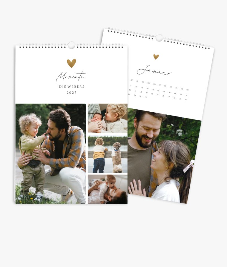 Wandkalender Heartfelt