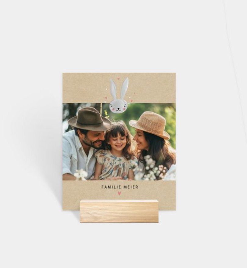 Fotoaufsteller Ostern Osterhase