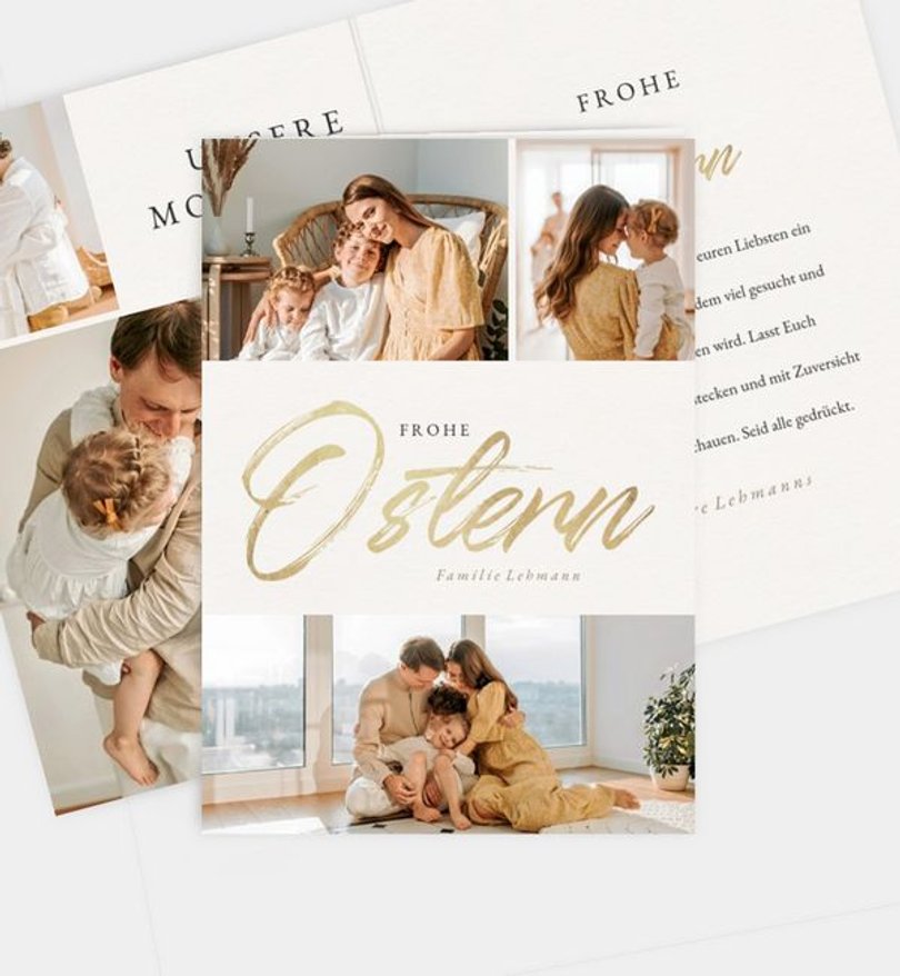 Grußkarte Ostern Easy