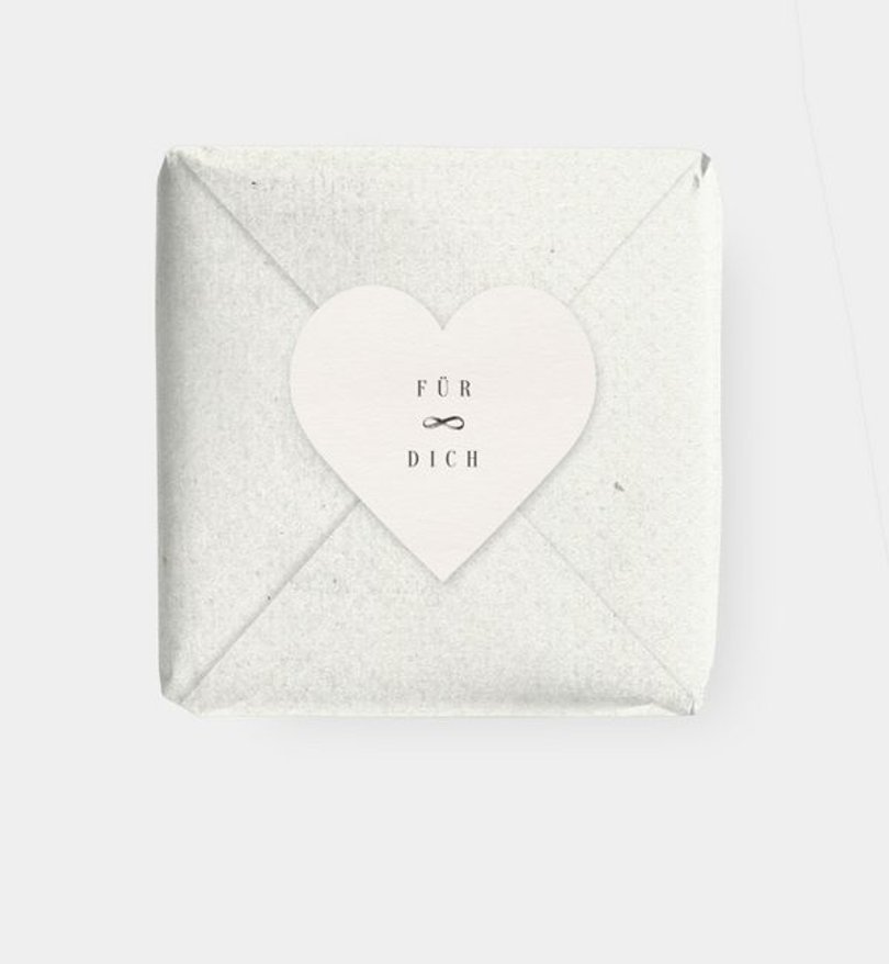 Geschenkaufkleber Hochzeit Modern Style