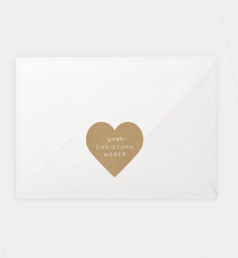 Siegelsticker Silberhochzeit Unsere schönsten Jahre