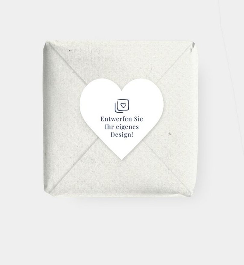 Geschenkaufkleber Silberhochzeit Blanko Design