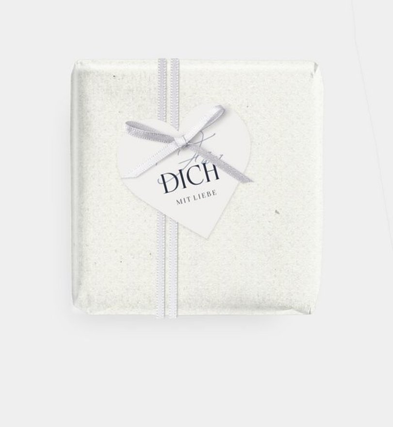 Geschenkanhänger Taufe Dynamic elegance