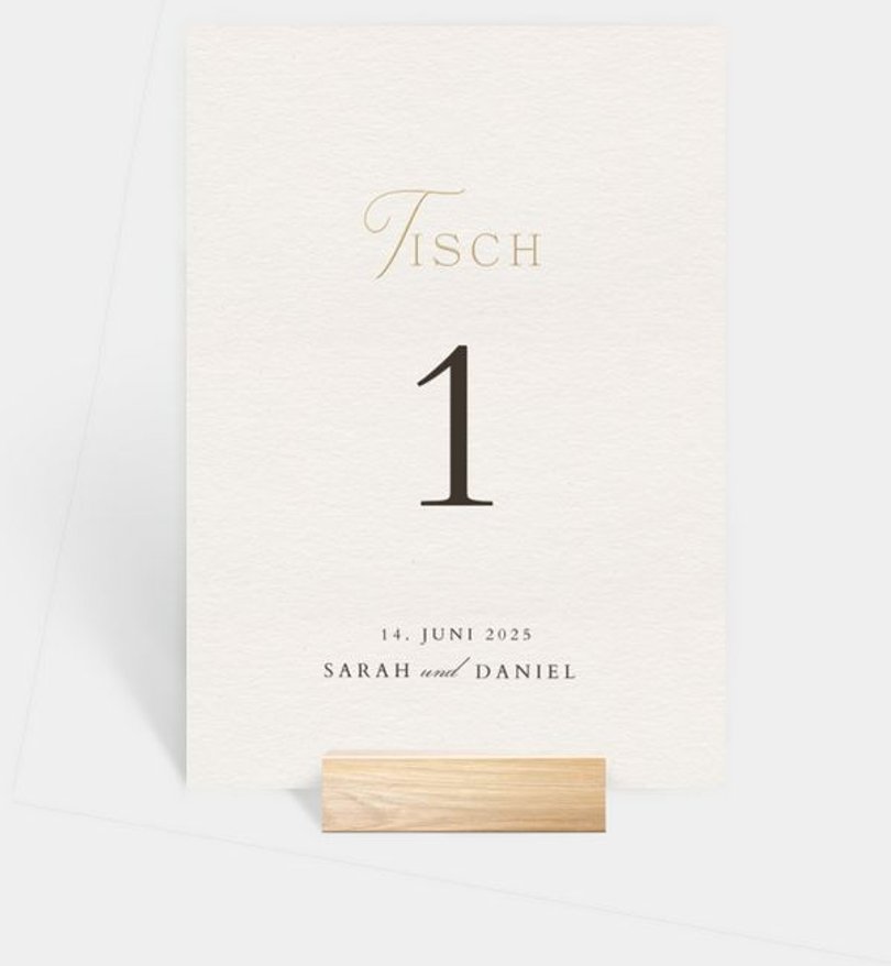 Tischnummer Hochzeit Soulmates