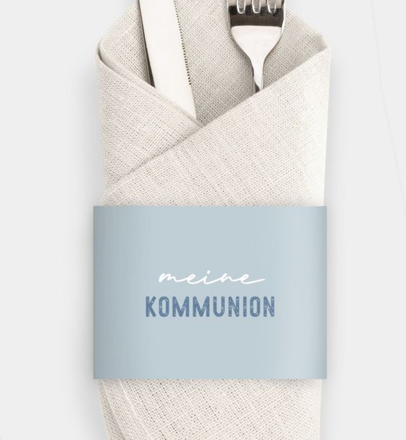 Besteck Servietten-Zubehör Kommunion My Day