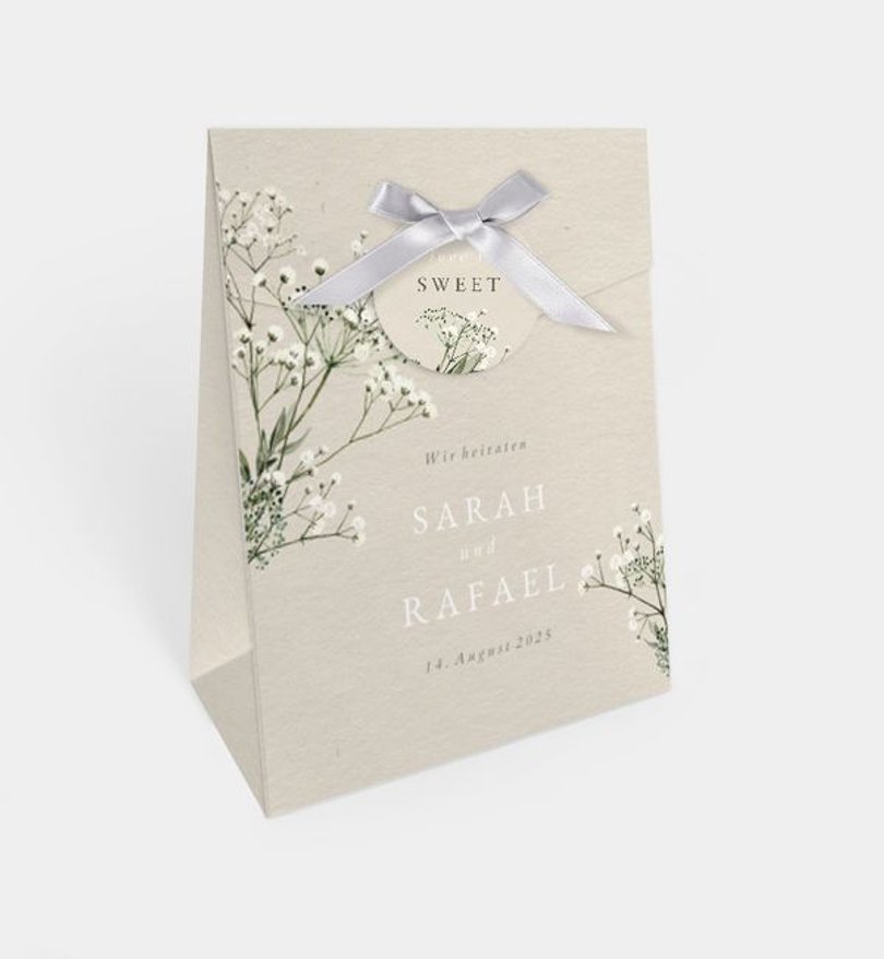 Gastgeschenk Hochzeit Zarter Ausdruck