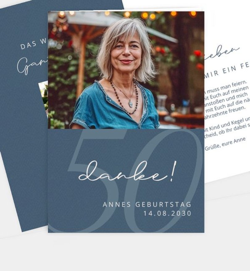 Dankeskarte Geburtstag Elegant Birthday