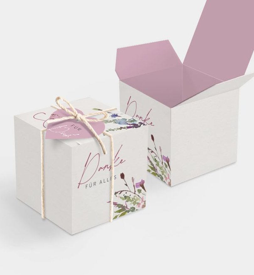 Gastgeschenk Hochzeit Wildblumen