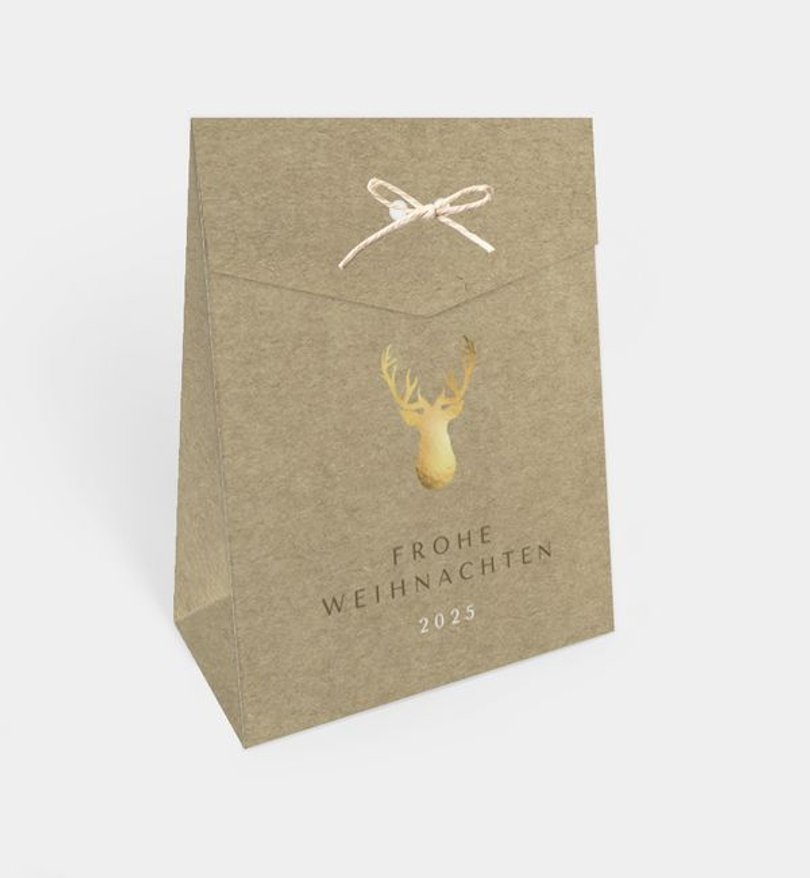 Gastgeschenk Geschenk Glänzender Gruß · Crafty