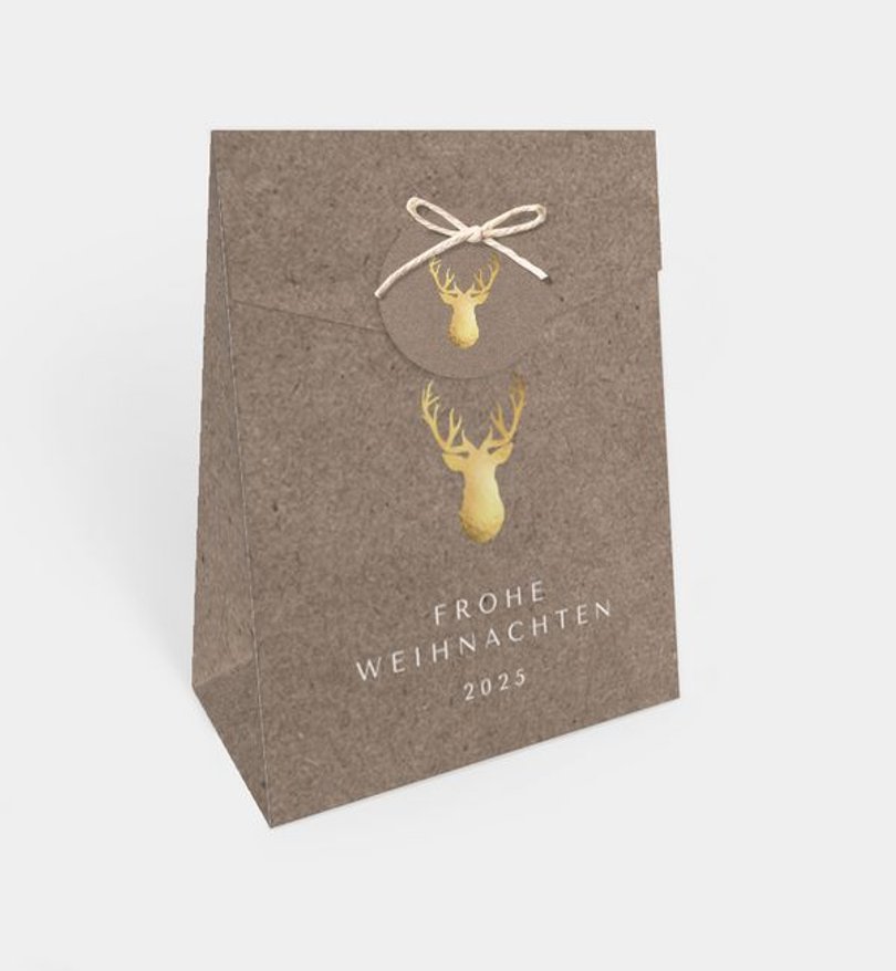 Gastgeschenk Geschenk Glänzender Gruß · Crafty
