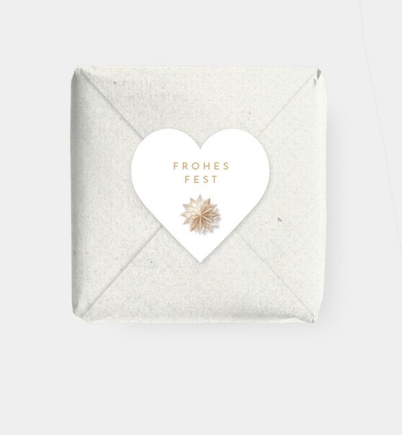 Geschenkaufkleber Geschäftlich Paper Ornament