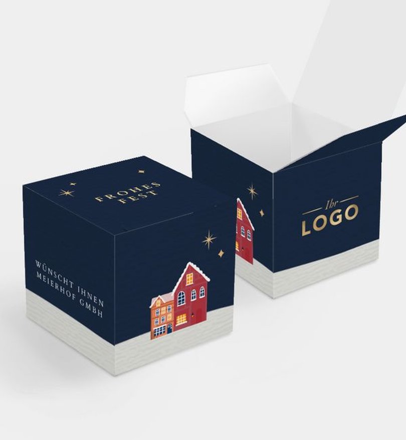 Gastgeschenk Geschenk Winternacht