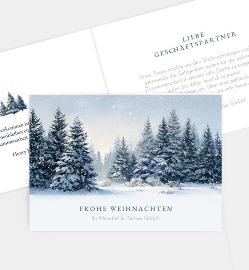 Weihnachtsfeier Weihnachtsfeier Winterlandschaft