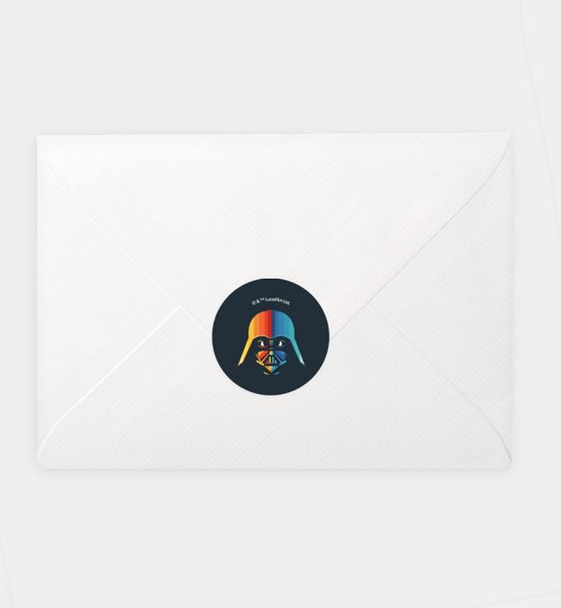 Siegelsticker Geburtstag Star Wars · Cosmic Rainbow