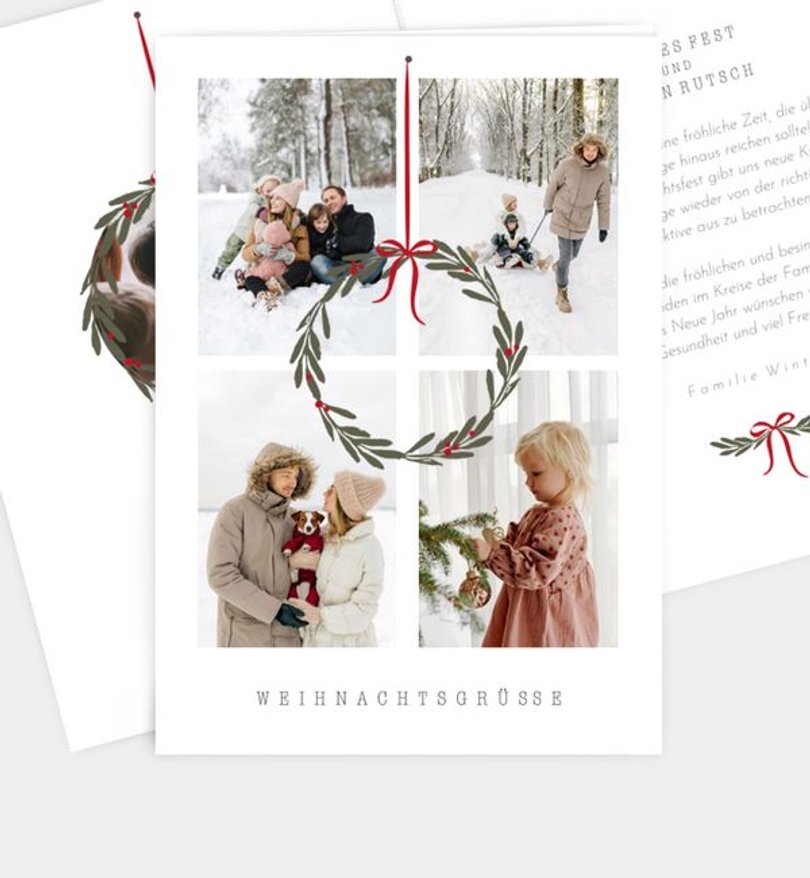 Weihnachtskarte Weihnachten/Privat Hygge House · UNICEF