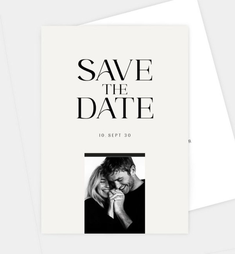 Save-The-Date Karte Hochzeit New York
