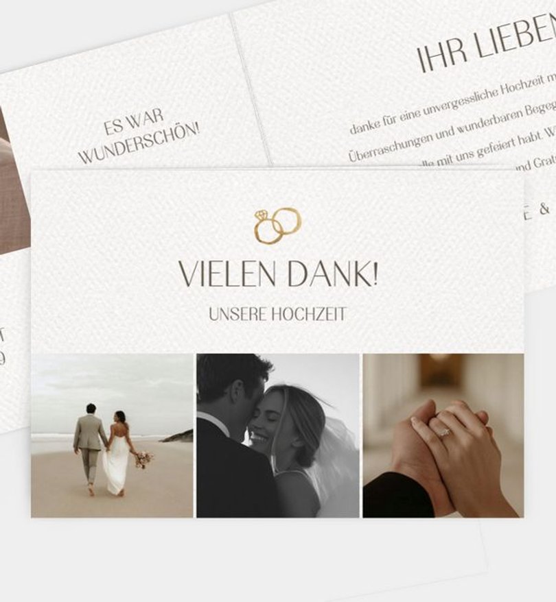 Dankeskarte Hochzeit Still Yes