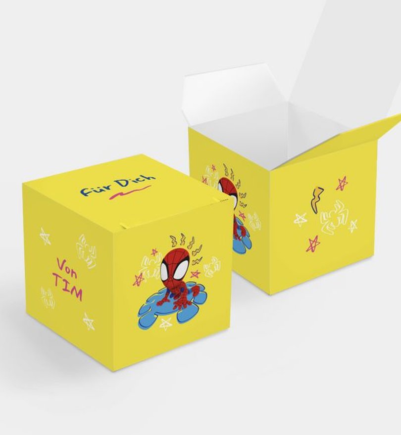 Gastgeschenk Kindergeburtstag Spidey · Wall Crawler