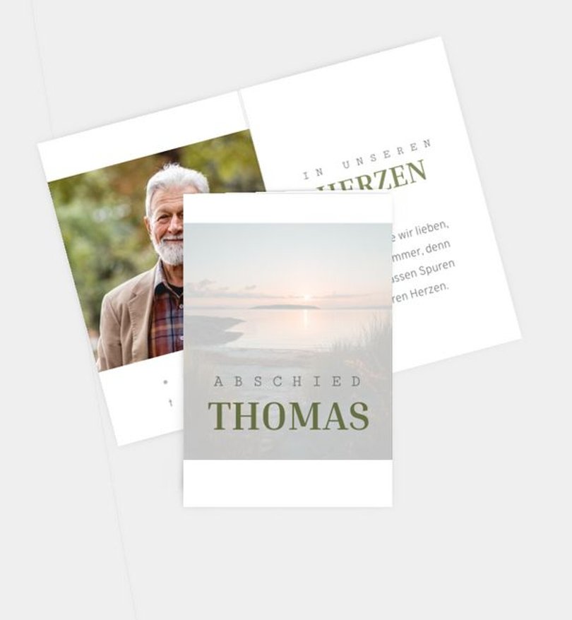 Sterbebilder Trauer Beyond the Horizon