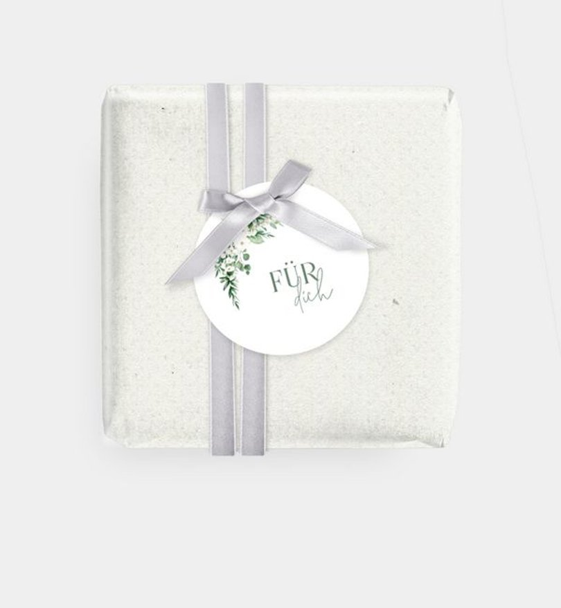 Geschenkanhänger Hochzeit Lovely Green