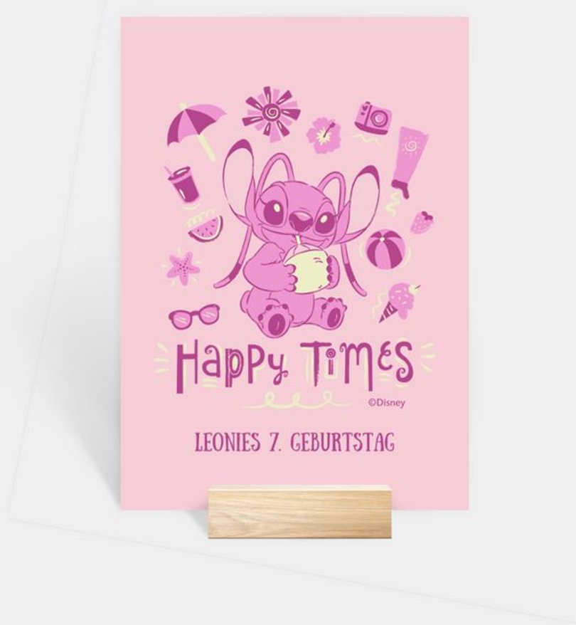 Tischnummer Kindergeburtstag Tischnummer