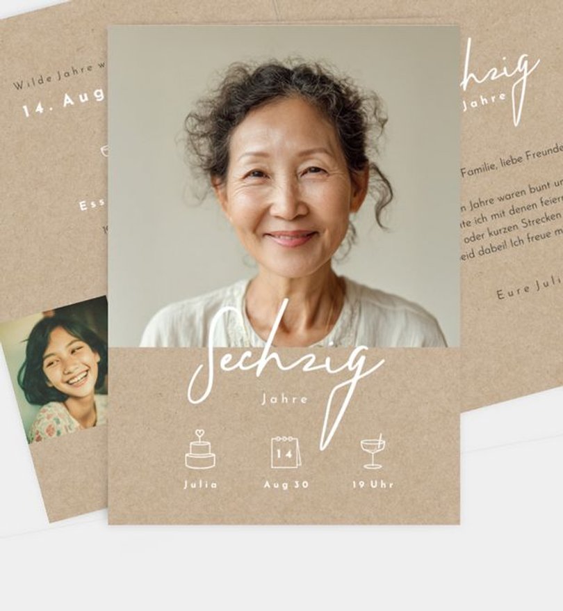 Einladungskarte Geburtstag Nice day · UNICEF