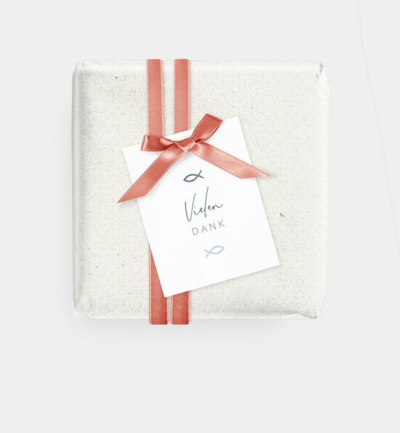 Geschenkanhänger Kommunion Mein Festtag