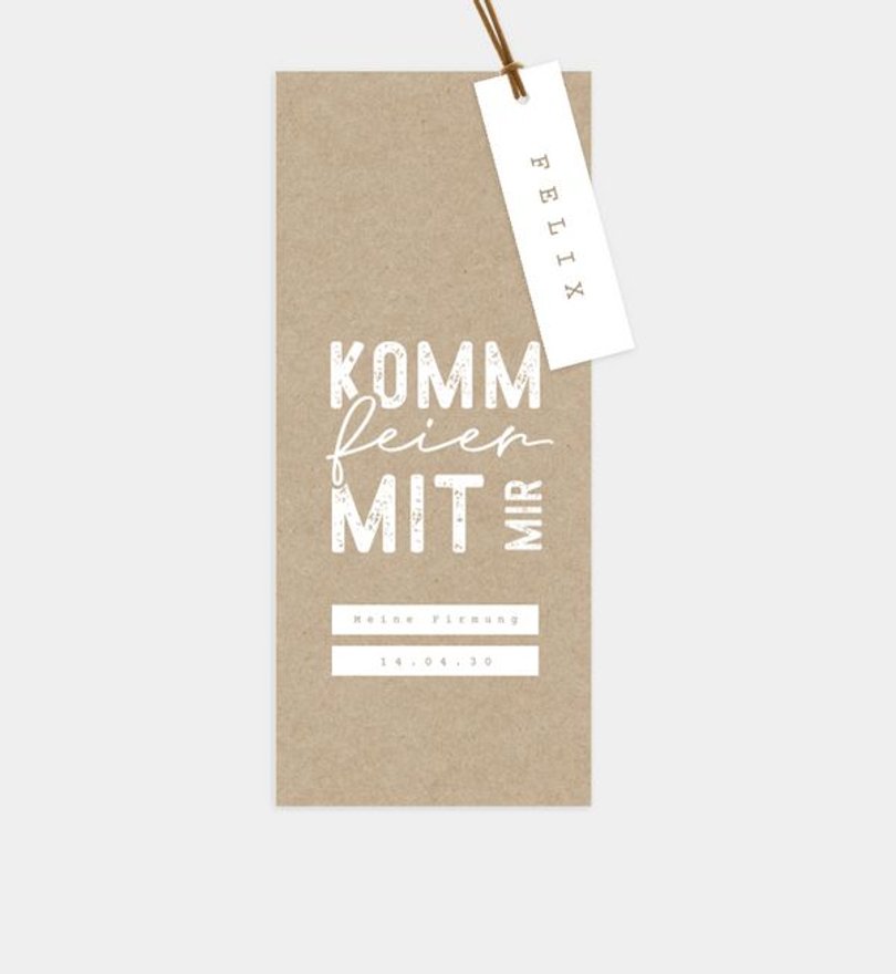 Einladungskarte Firmung My Day · Crafty · UNICEF