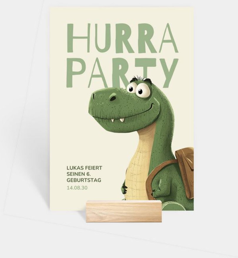 Gruppentischkarte Kindergeburtstag Gruppentischkarte